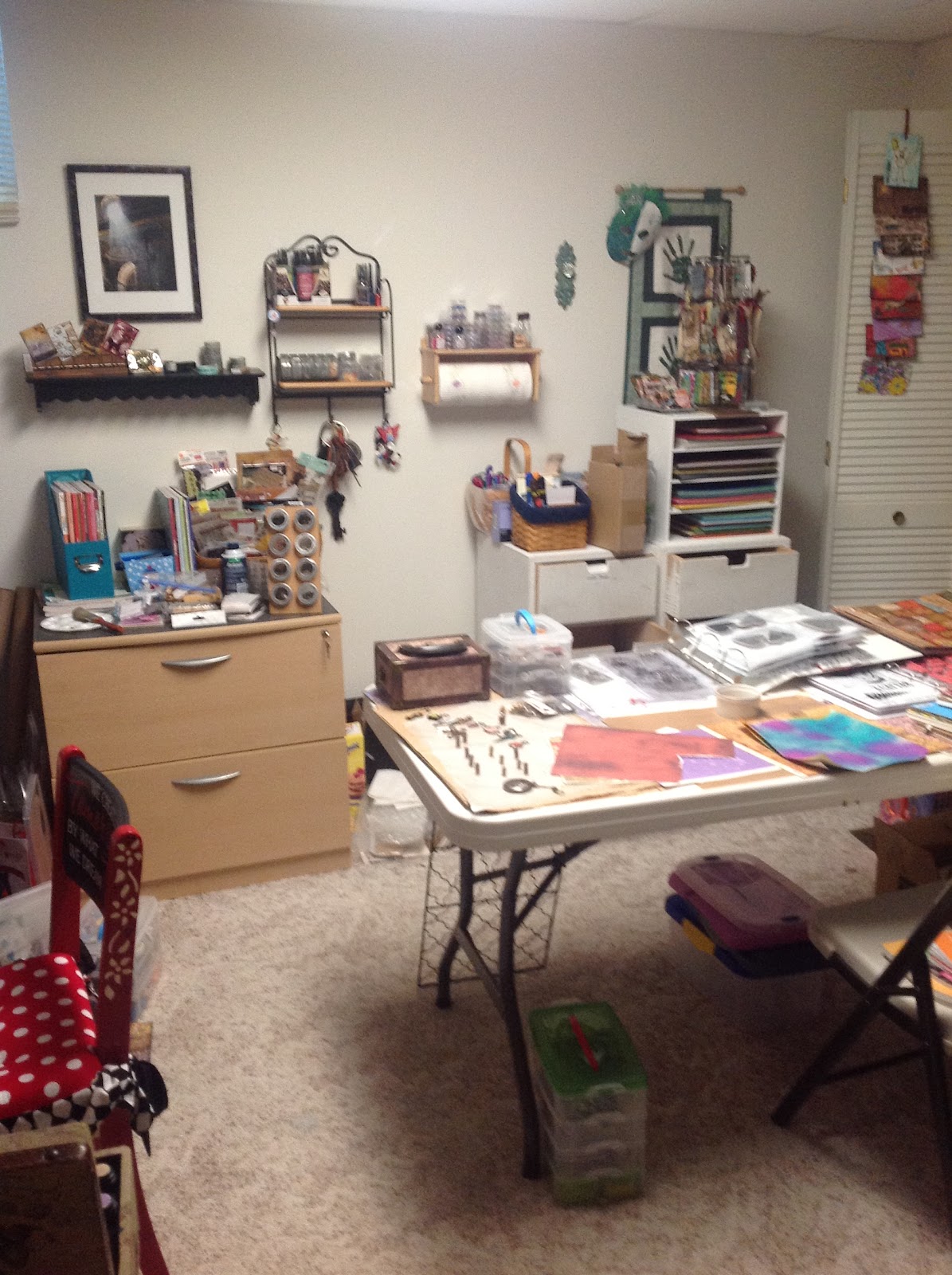 Claudine's Art Corner: My Art Room