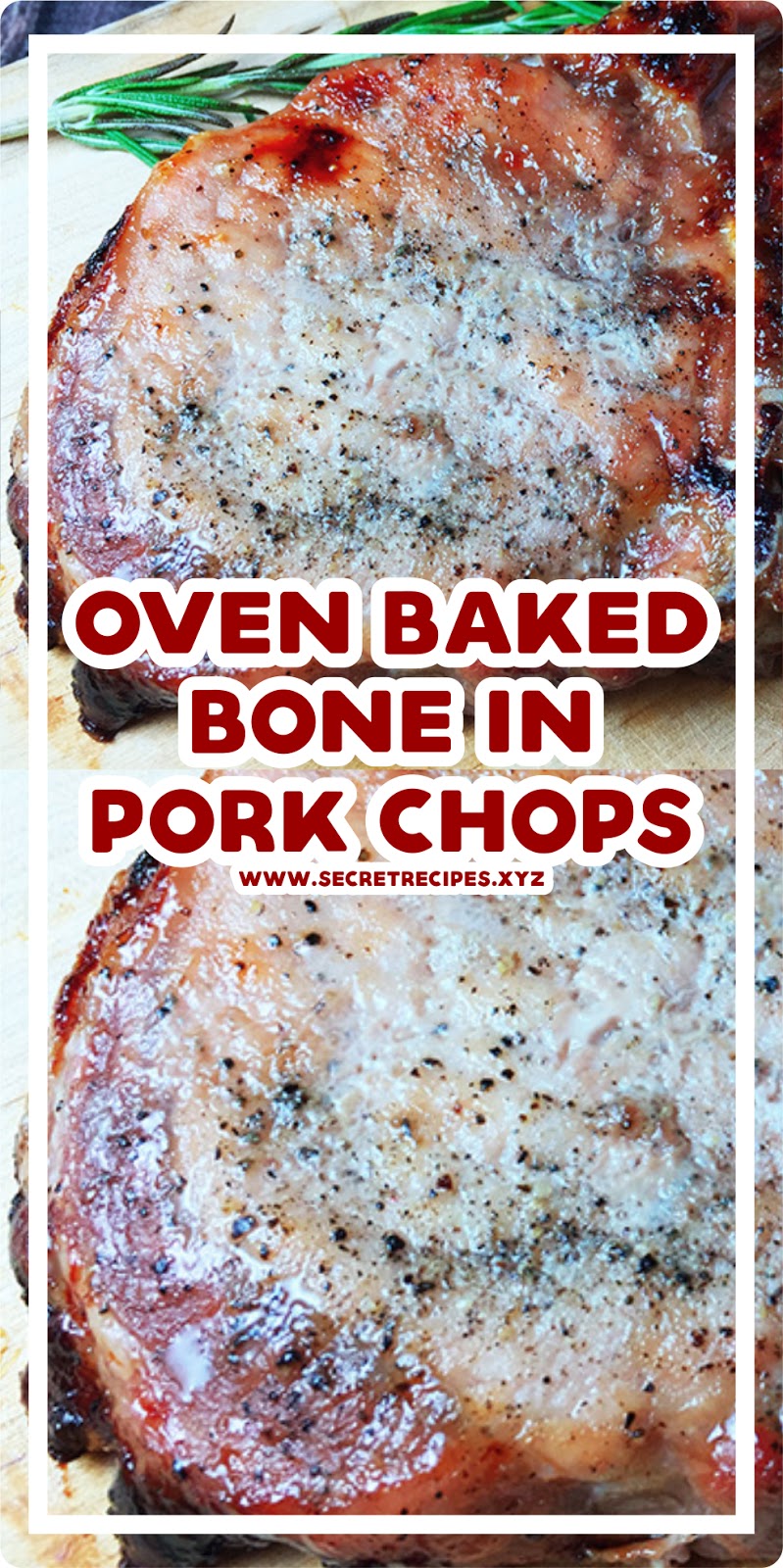 OVEN BAKED BONE IN PORK CHOPS | Recipe Spesial Food