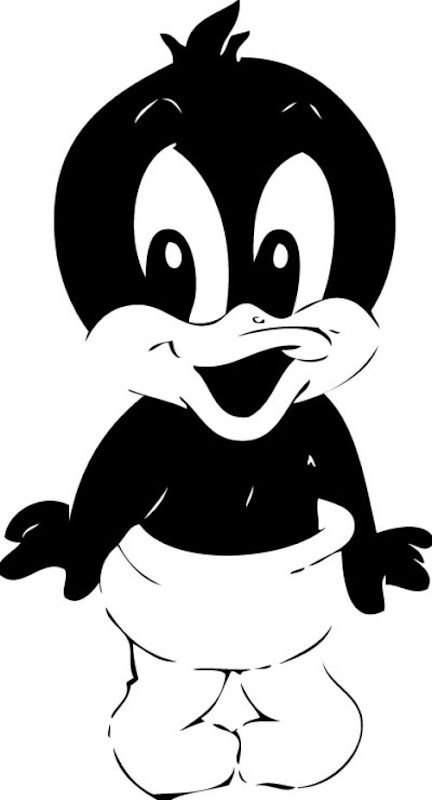 daffy duff coloring pages - photo #29