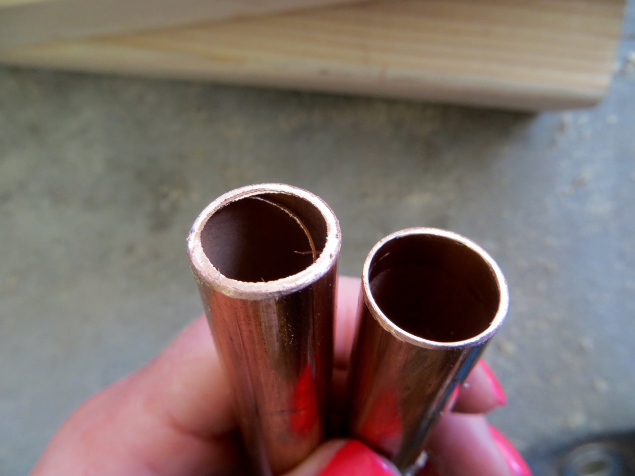 The Project Lady DIY Tutorial for Making a Copper Pipe Wind Chime