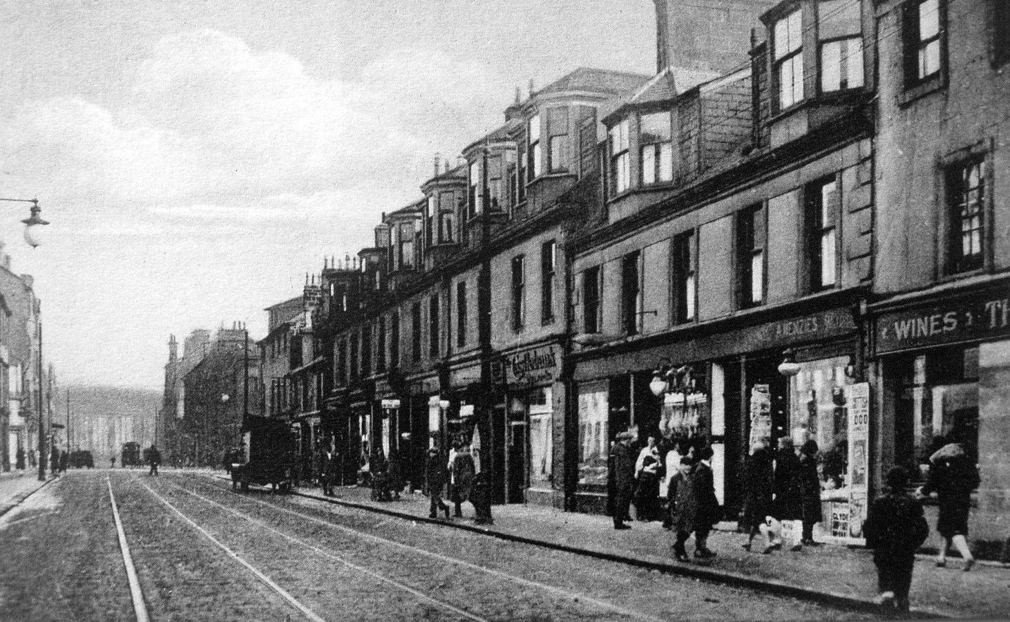 Tour Scotland Old Photograph Gauze Street Paisley Scotland