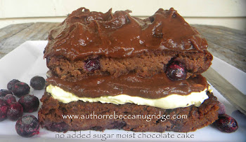 Gluten Free, Refined Sugar Free Super Moist Chocolate Cake