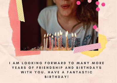 Simple birthday wishes for a friend