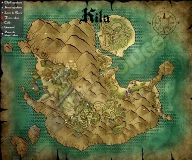 Risen 3, Titan Lords, Kila Map