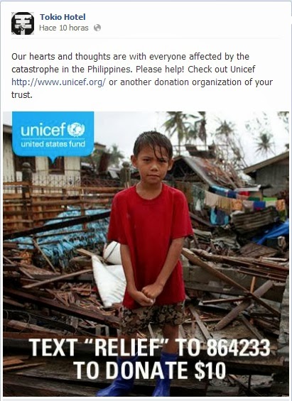 Facebook Oficial dos Tokio Hotel