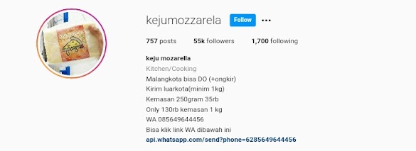 Contoh Bio Instagram Jualan Optimasi Bio Instagram Jualan Online