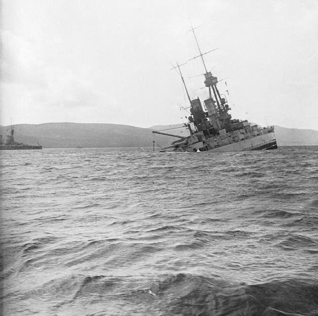 Scuttling at Scapa Flow