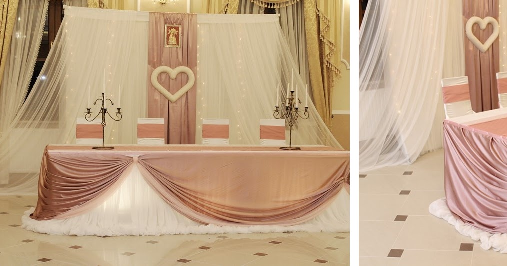 Deco Bello Dekoracja W Pudrowych Rozach