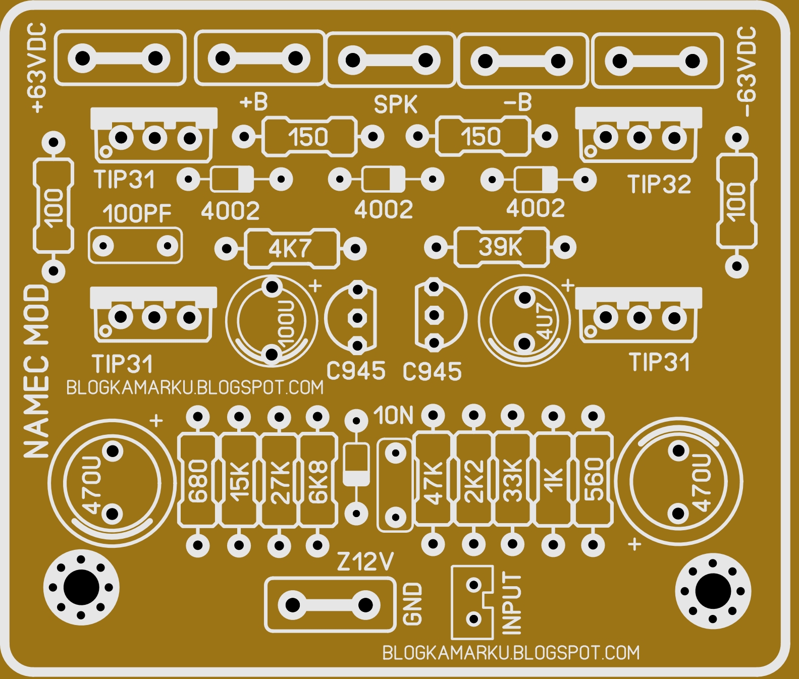 pcb layout namec Power Modif – BLOGKAMARKU