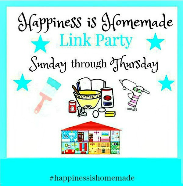 Happiness Is Homemade. Share NOW. #happinessishomemade, #linkyparty #eclecticredbarn #hih