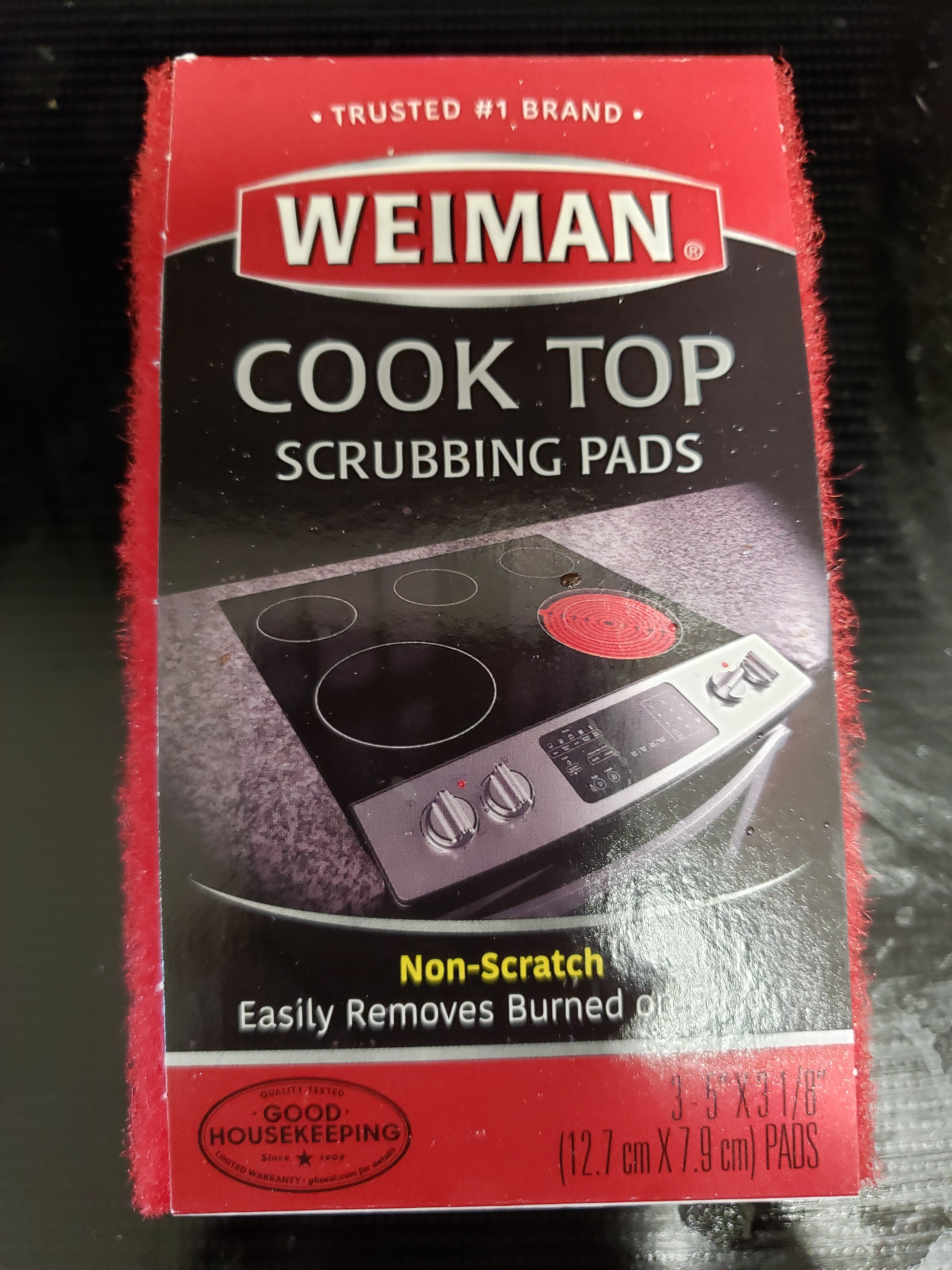 Would you like a glass of whine? Weiman Cook Top Scrubbing Pads review (NOT SPONSORED)