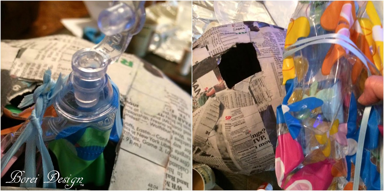 DIY Craft Tutorial How To Make Paper Mache Jack O' Lanterns