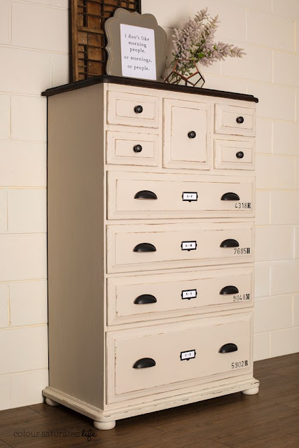 industrial tall boy dresser