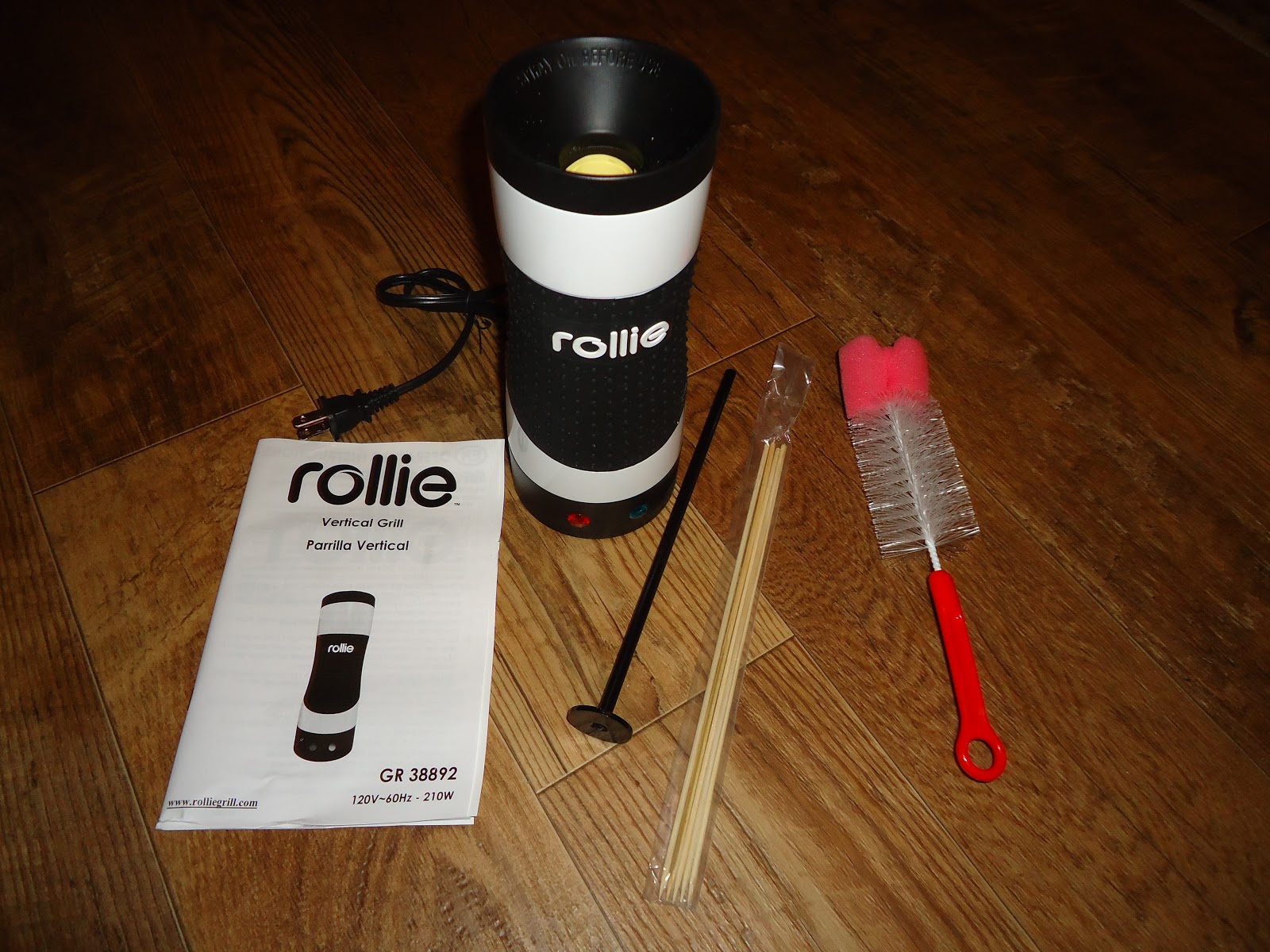 Rollie Eggmaster gadget puts food on a stick