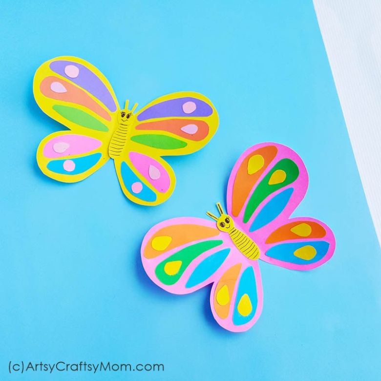 butterfly paper craft