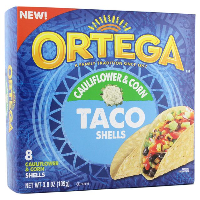 Ortega Debuts New Taco Shells and Tortillas Made with Cauliflower
