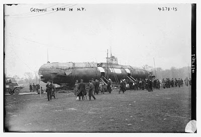 Submarino alemán exhibido en Nueva York