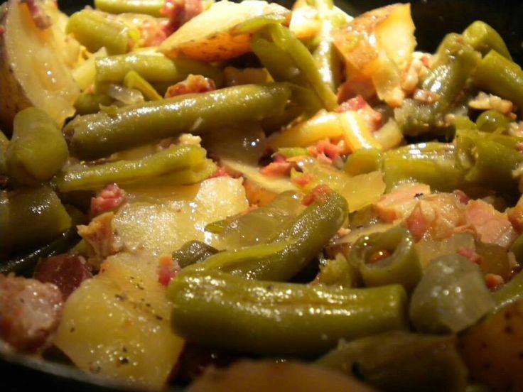 Crockpot Ham, Green Beans and Potatoes QUICK RECIPES