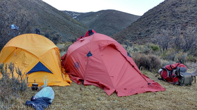campamento, base, tontal, sierra, norte