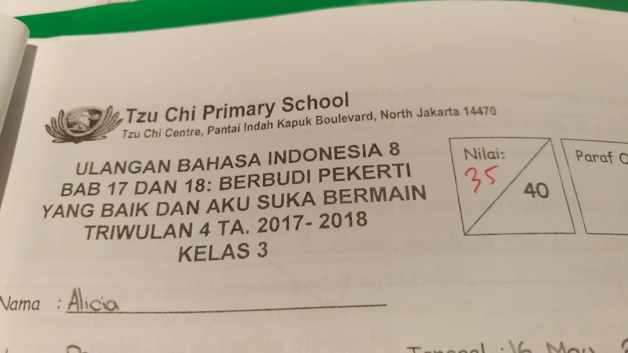 testimoni - Les Privat Terbaik Sekolah International Jakarta