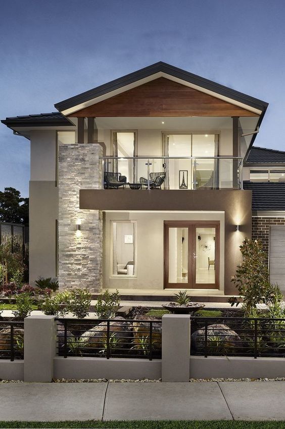 5 Desain Rumah Minimalis Tampak Depan Dengan Batu Alam - BangIzalToy.Com