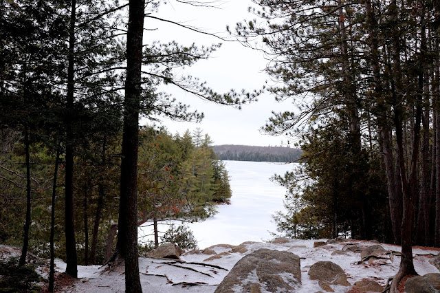 Silent Lake Provincial Park winter