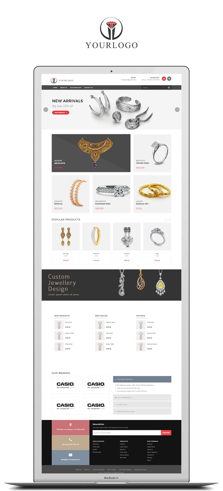 Jewellery Website Templates Jewellery Website Templates