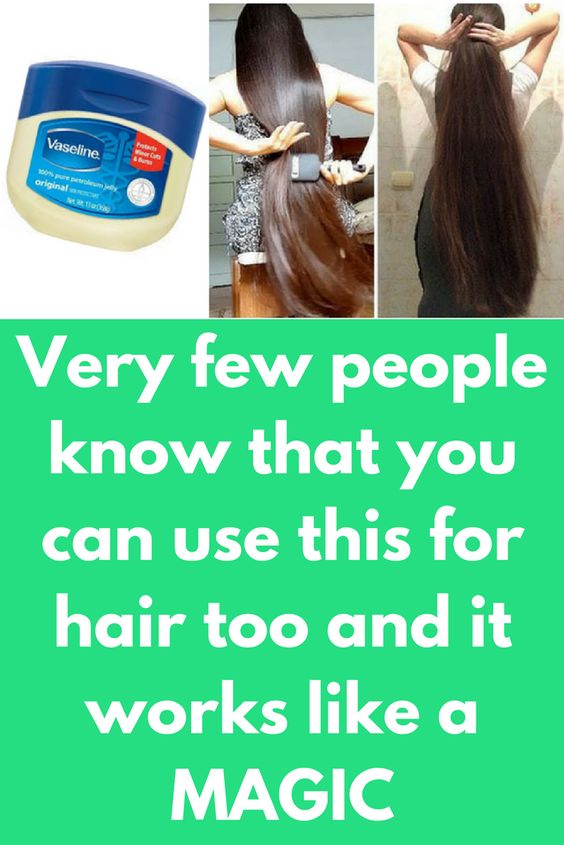 How To Use Vaseline For Hair