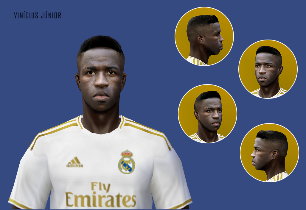 Face Hair Vinicius Junior Pes2006 Season 2019 20