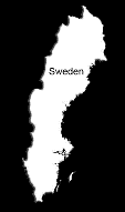 Sverige Stadskarta Geografi Plats