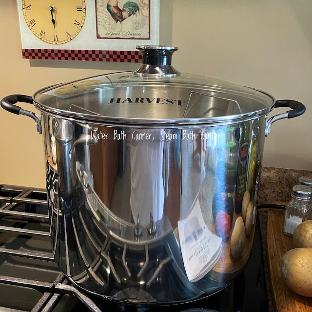 Victorio Stainless Steel Steam/Waterbath Canner 3 Functions Instead