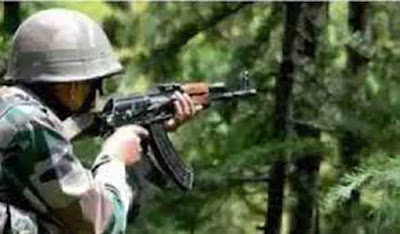 Jammu News :राजौरी में सुरक्षा बलों की संदिग्ध आतंकवादियों के साथ मुठभेड़