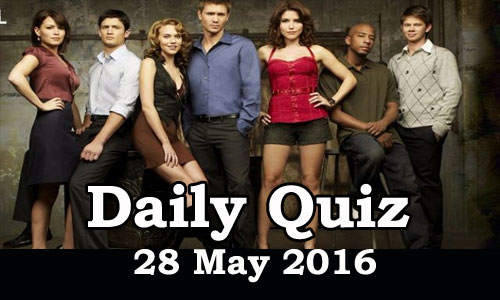 Daily Current Affairs Quiz - 28 May 2016
