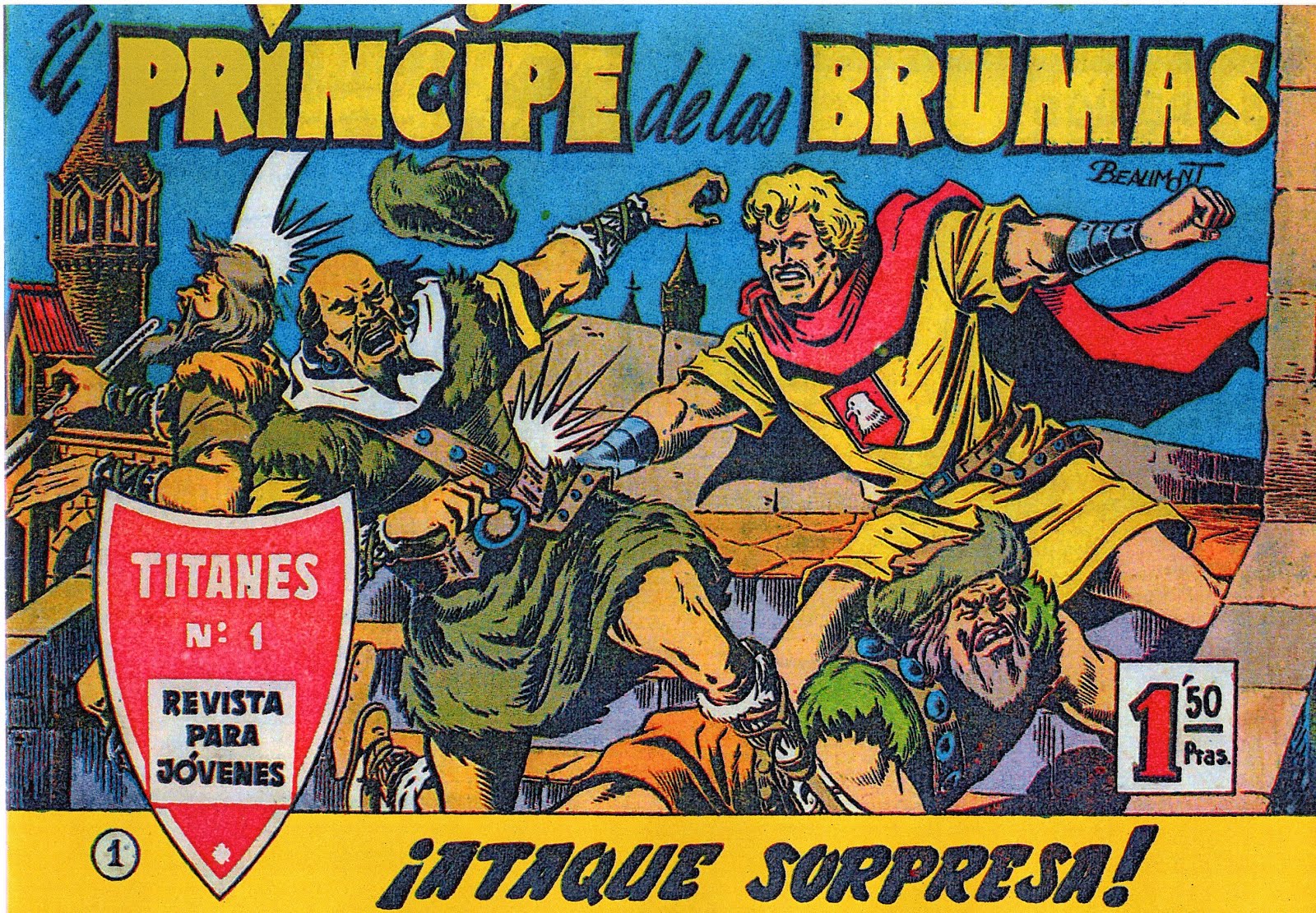 El príncipe de las brumas (16 tebeos)