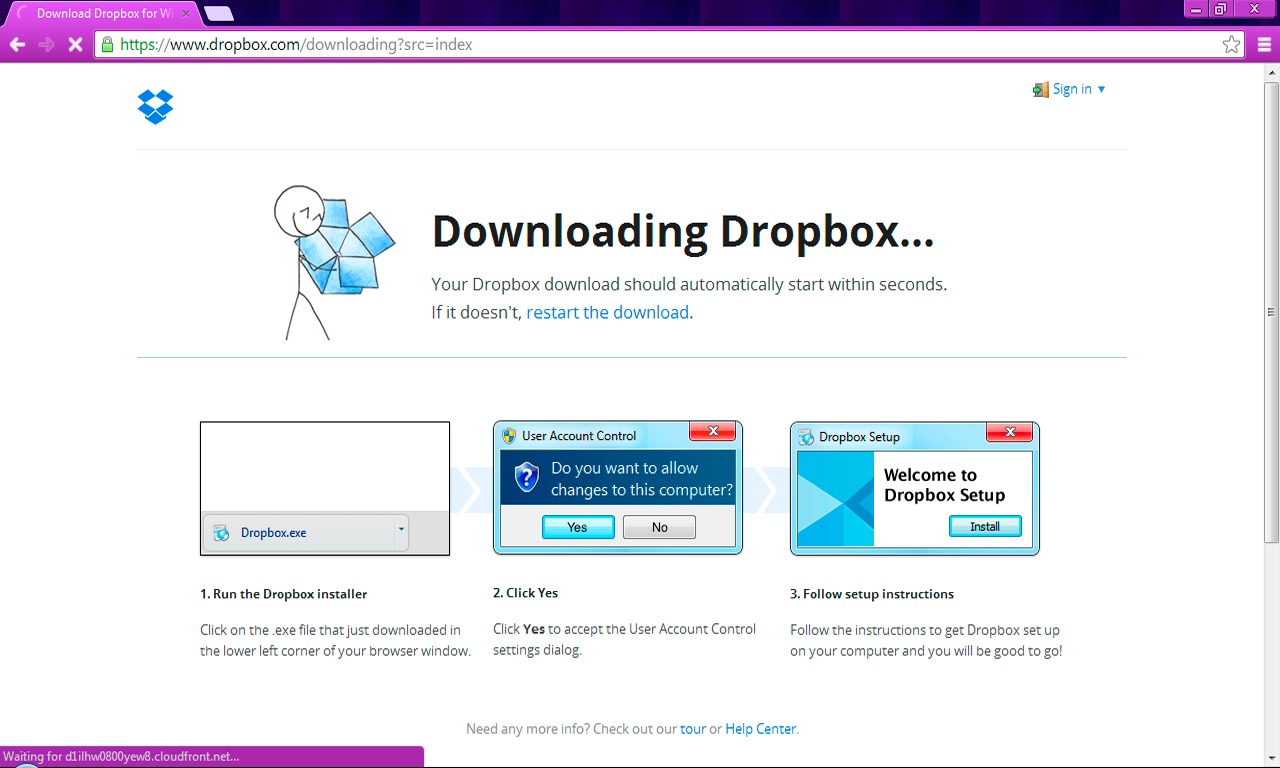 dropbox desktop app download