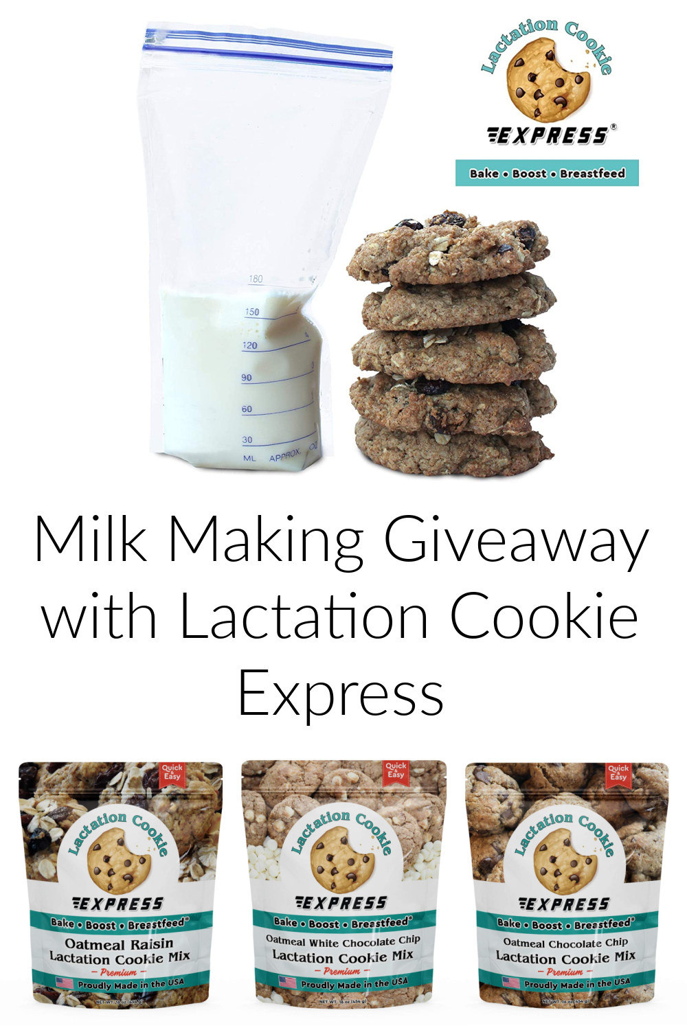 Lactation Cookie Express Giveaway
