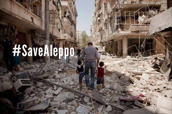 Pray For Aleppo! Ulama Dunia Kecam Bisunya Dunia Atas Pembantaian Disana