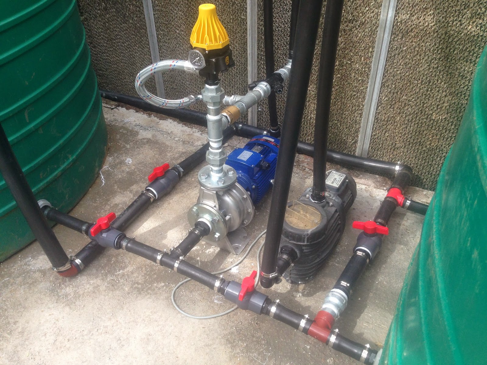 Misty Irrigation: Another Intricate Pump Installation