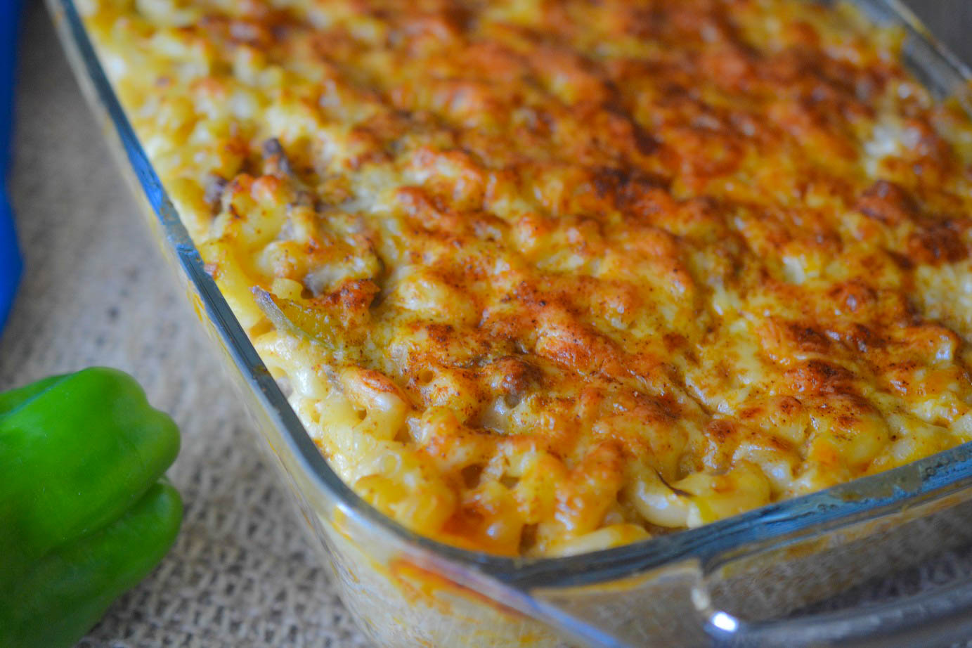 Greedy Girl Baked mac n cheese steak