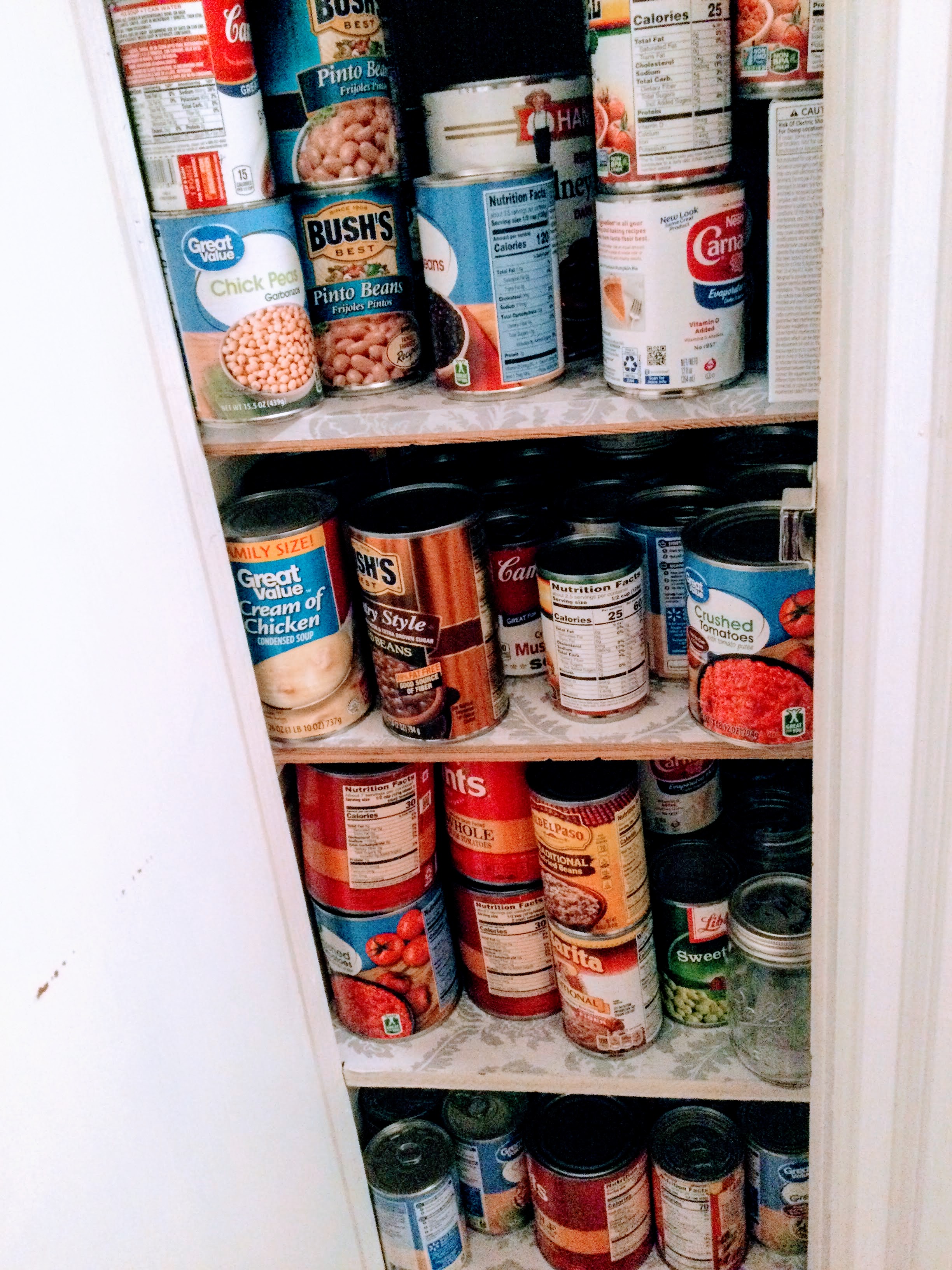 How we made a "baby" pantry Vintage Style Gal