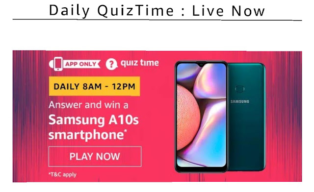 Samsung a10s quiz answer