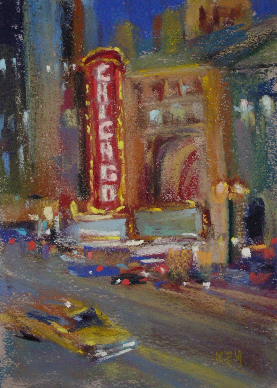 Painting My World Painting Chicago...My Kind of Town!