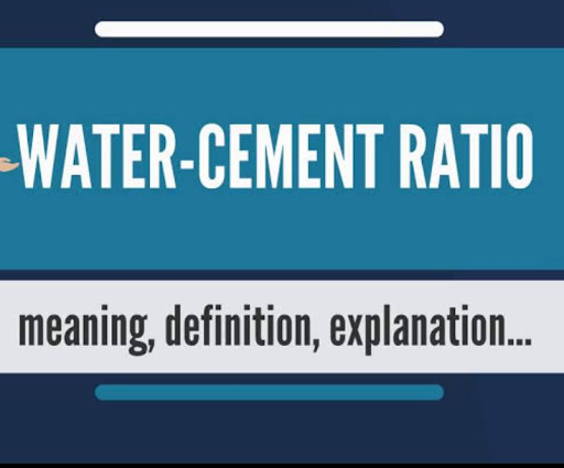 Important of Water Cement Ratio - Calculation