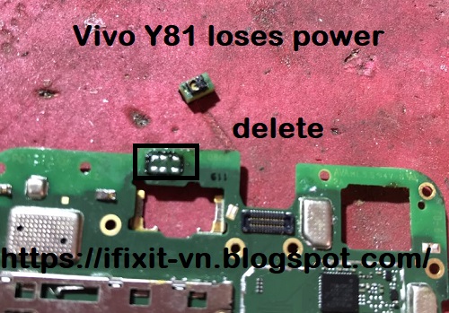 Vivo Y81 loses power