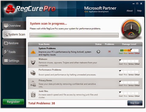 regcure pro license key free