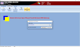 SISTEM INFORMASI AGEN MINYAK TANAH BERBASIS SMS GATEWAY | VB6 MySQL Server