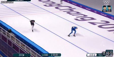 이승훈 25바퀴 총정리(데이터주의).gif | 인스티즈