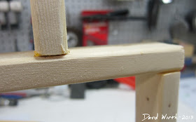 spackle wood joint