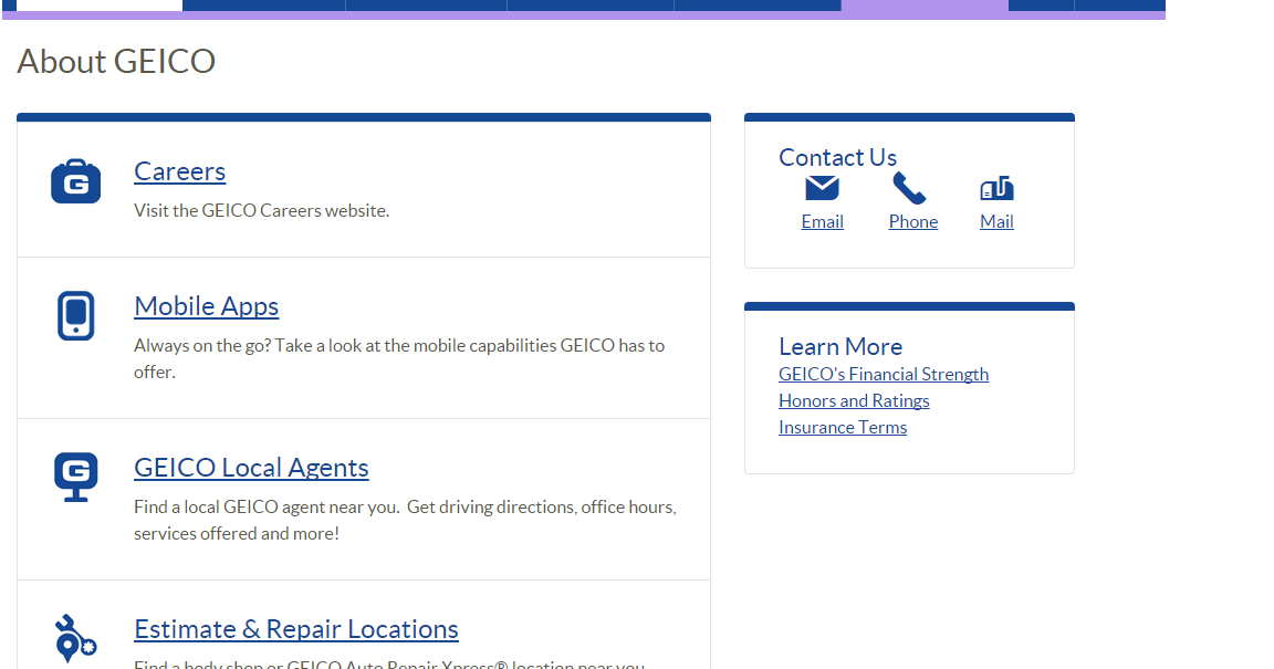 GEICO CONTACT NUMBER NY