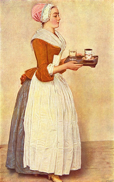 Жан-Этьен Лиотар. Шоколадница, 1745